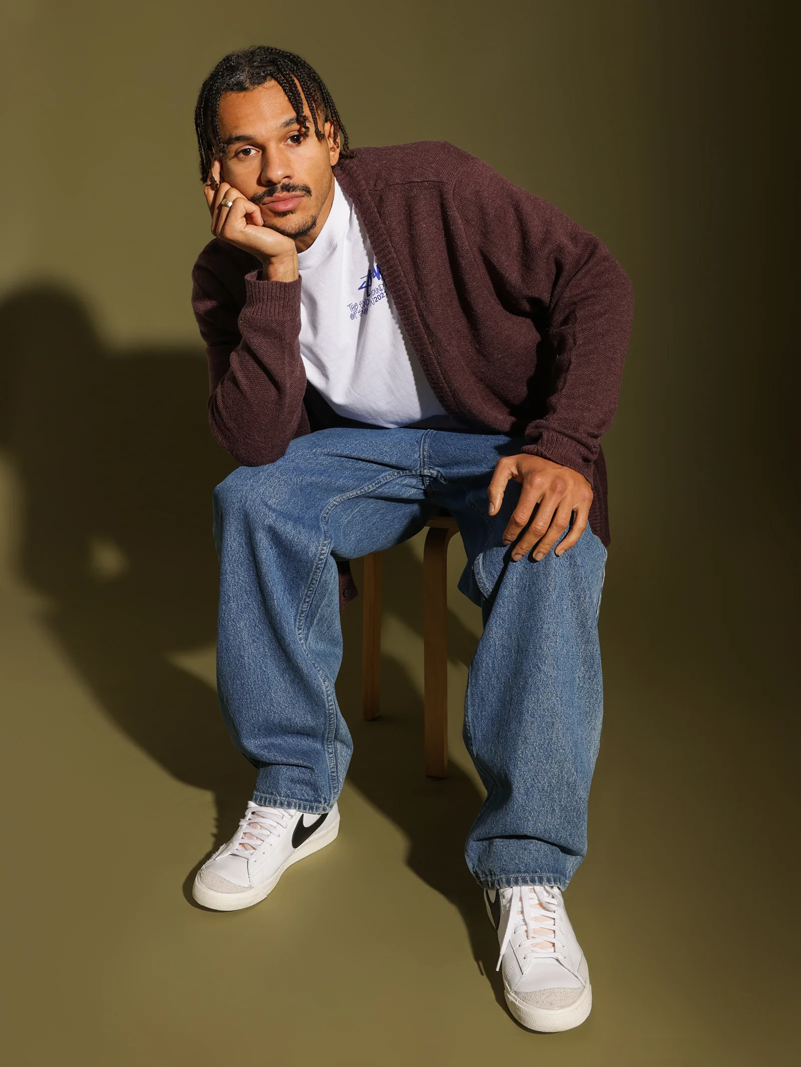 Shaggy Cardigan