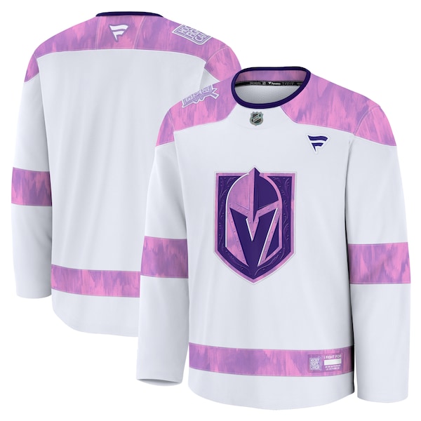 Vegas Golden Knights  2024 Hockey Fights Cancer Practice Jersey - White