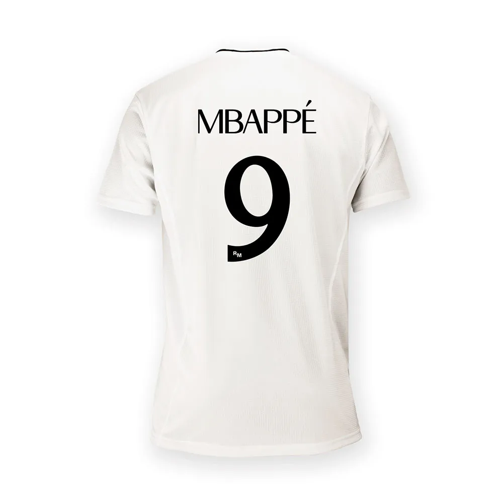 Real Madrid 24/25 Mbappe home short sleeve T-shirt