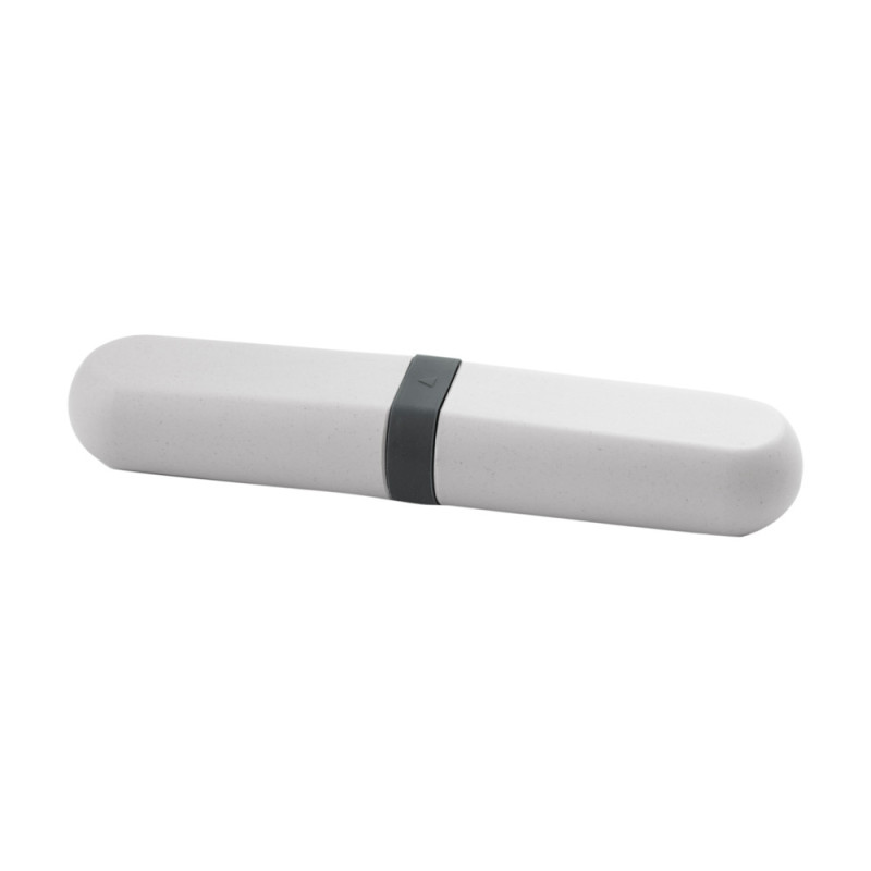 Set de couverts de camping gris clair 3 pièces