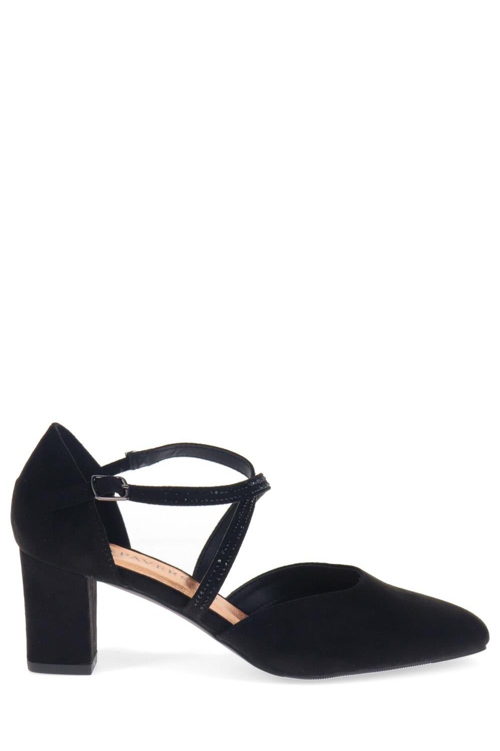 Pavers Closed-Toe Block Heels