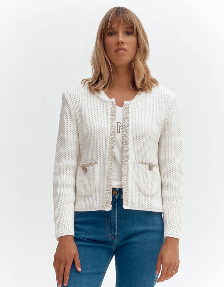 Veste courte maille VALSE/87056/751