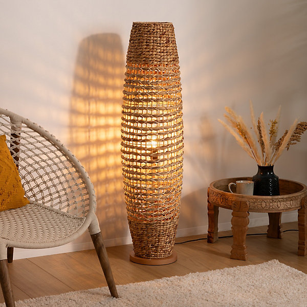 Lampadaire Sand - métal &papier H118 cm - Atmosphera
