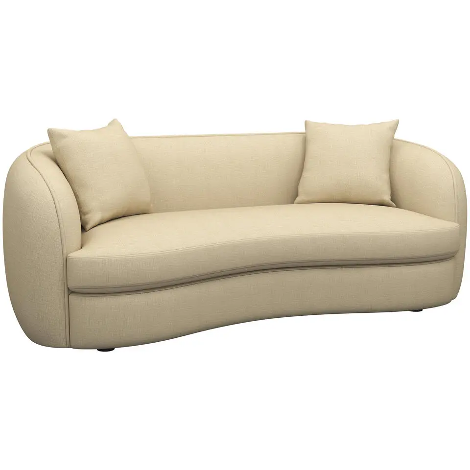 Bank Enzio 3,5-zits - stof Elephant - beige