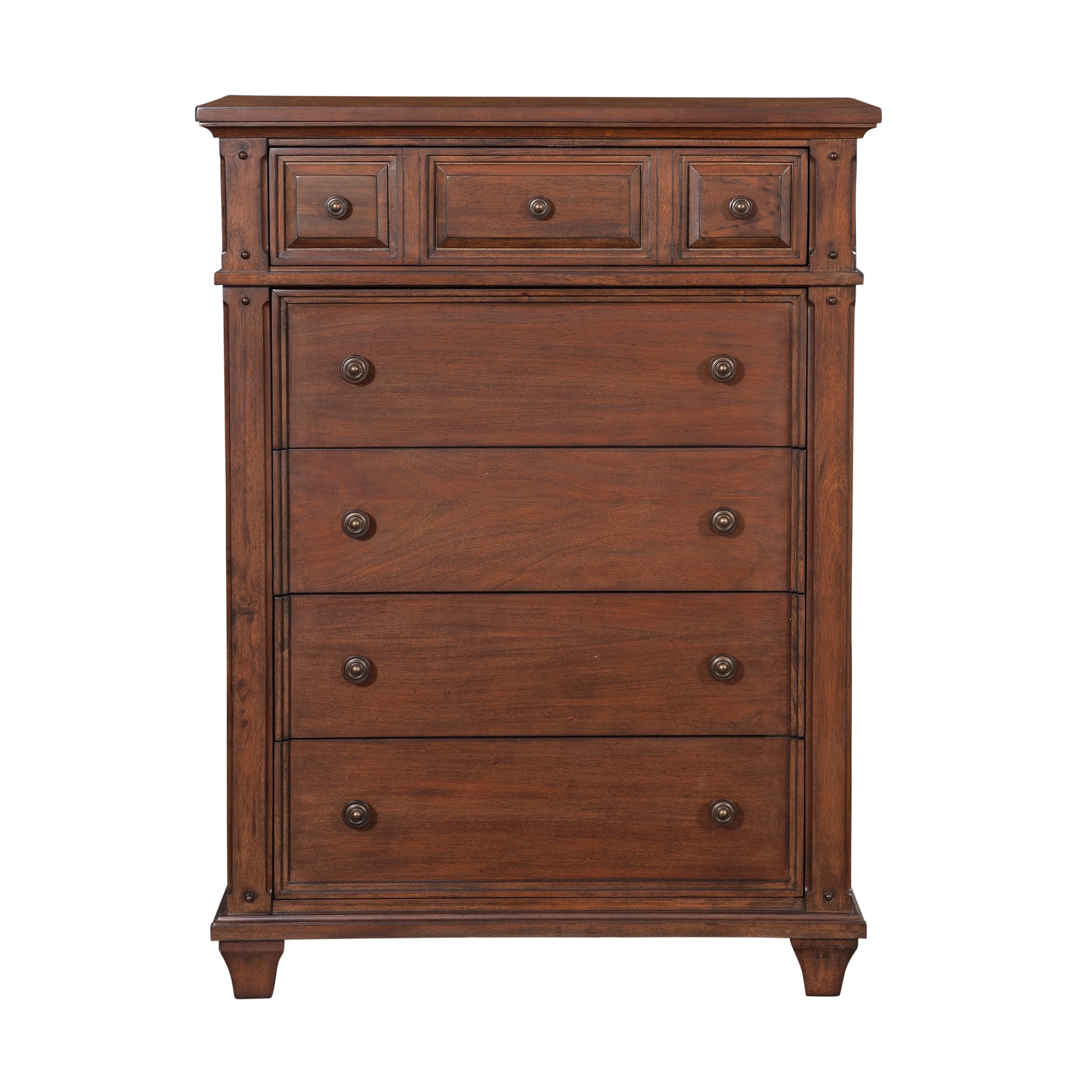 Harbor Point Rustic Cherry 5-drawer Chest