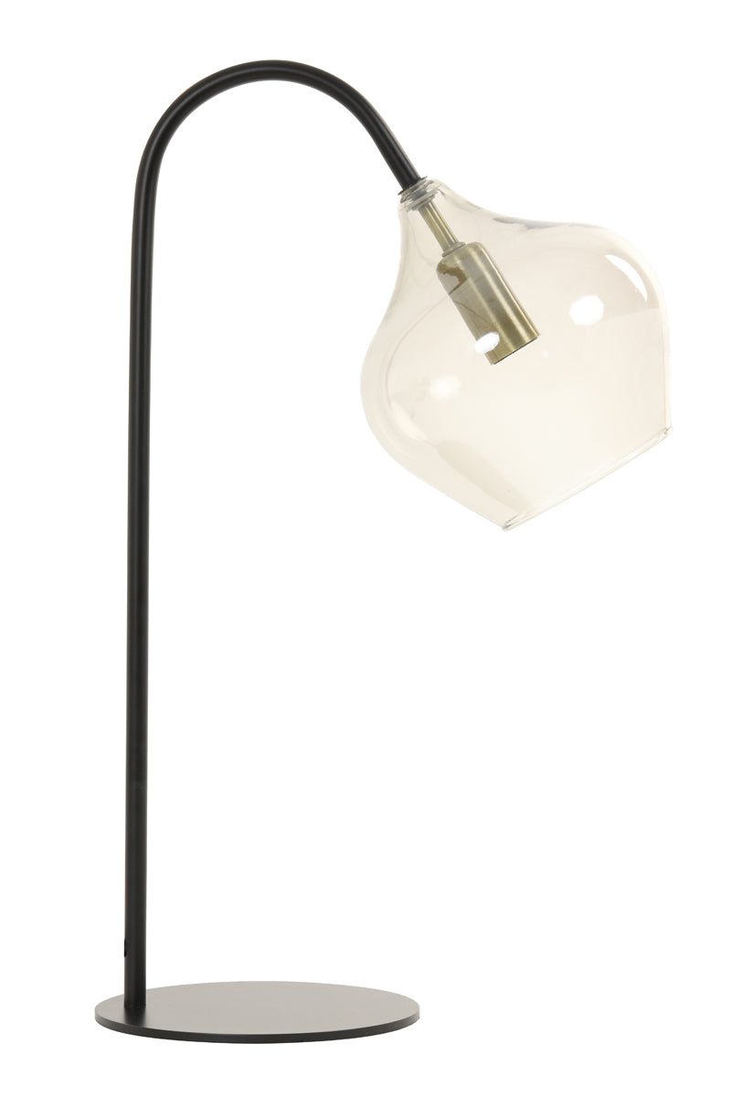 Light & Living tafellamp RAKEL - 28x17x50.5cm - zwart