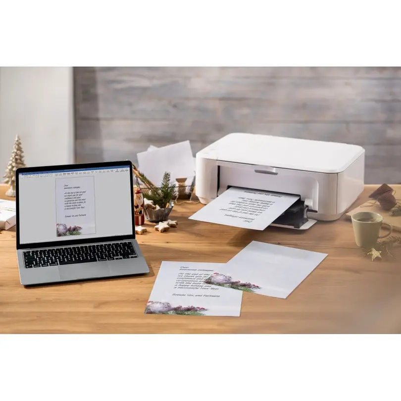 Geschenkpapier 25er-Set Charmful Christmas