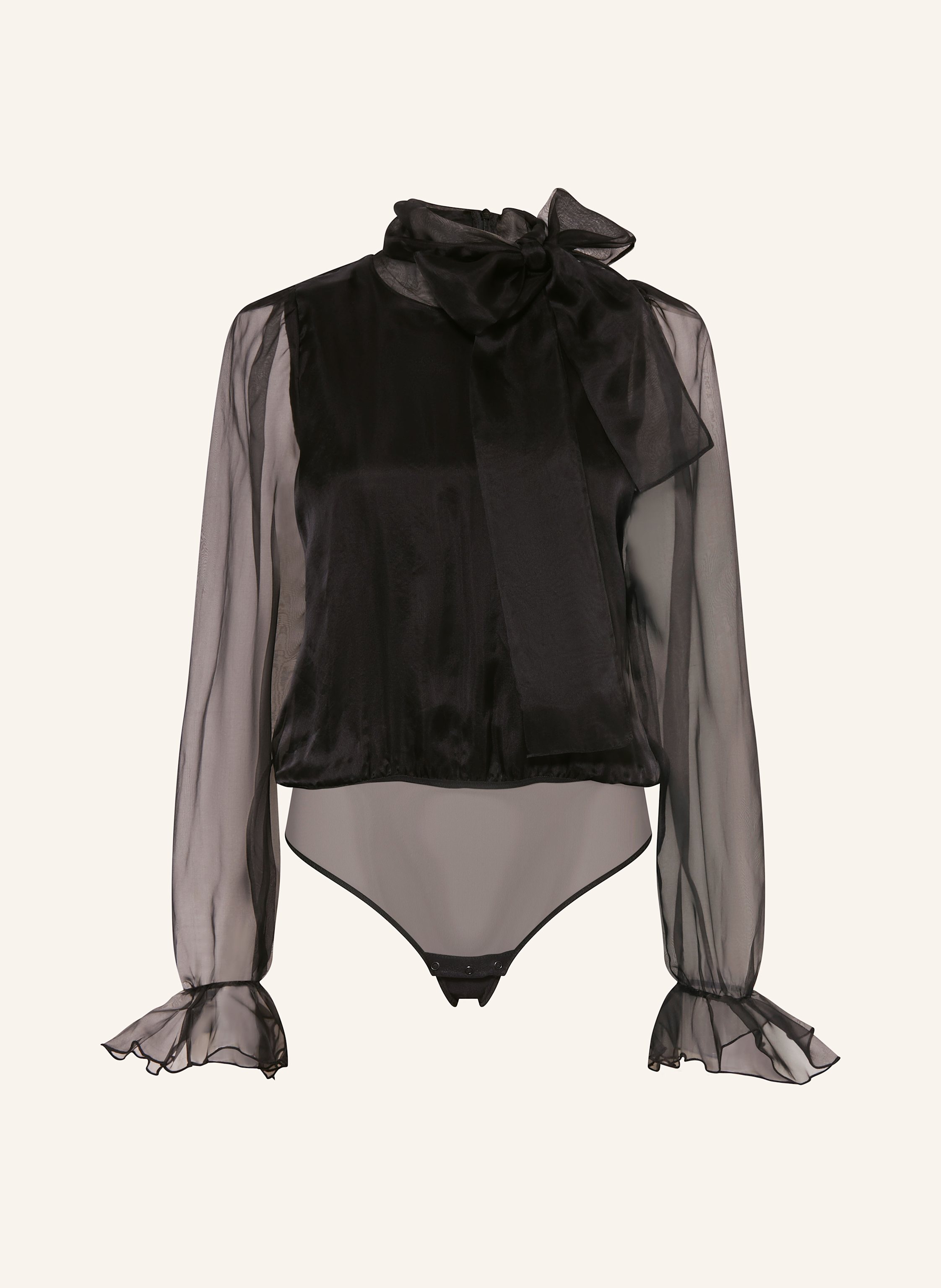 UNDRESS CODE String-Body PURE ELEGANCE mit Schluppe und Rüschen
