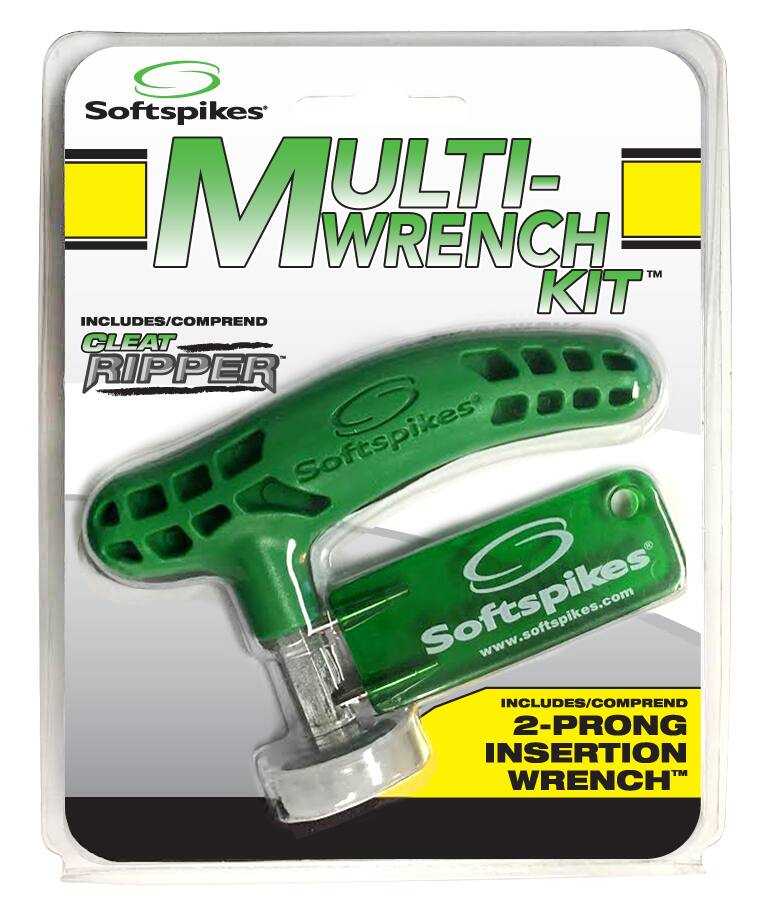 Softspikes Multi-Wrench Golf Kit with Cleat Ripper, 2-pc