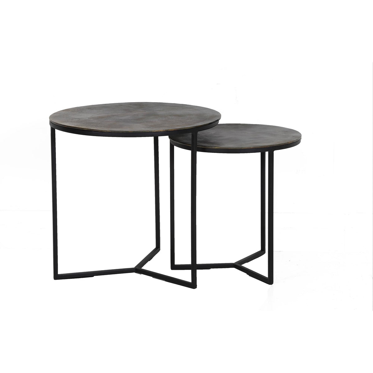 Light & Living bijzettafel SOCOS - brons - Ø48.5cm