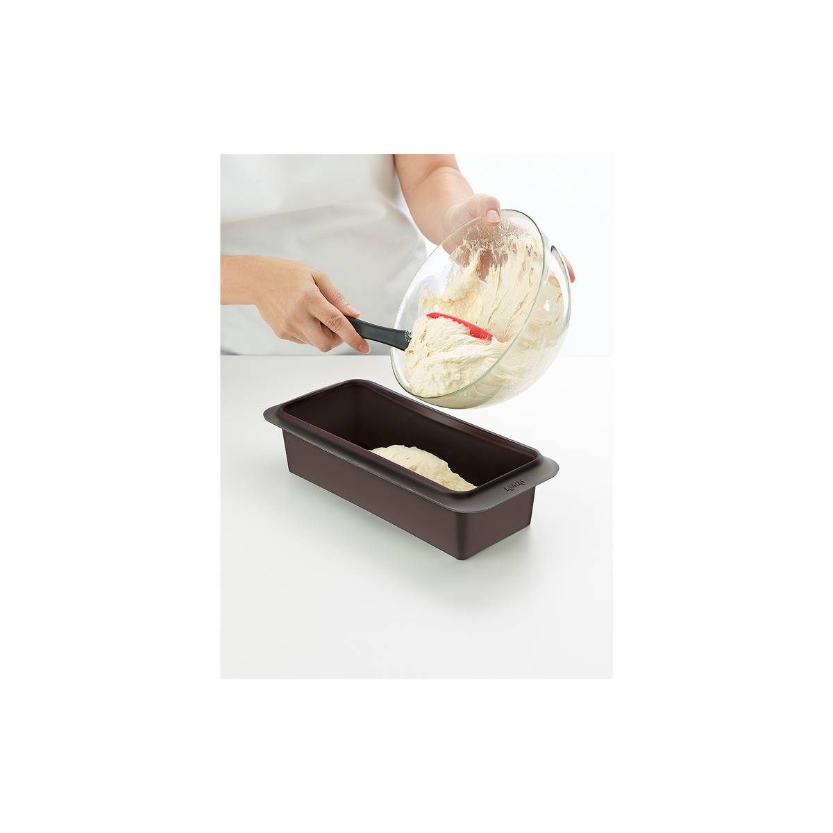 Lékué Cakevorm Rechthoek 24 cm, Siliconen