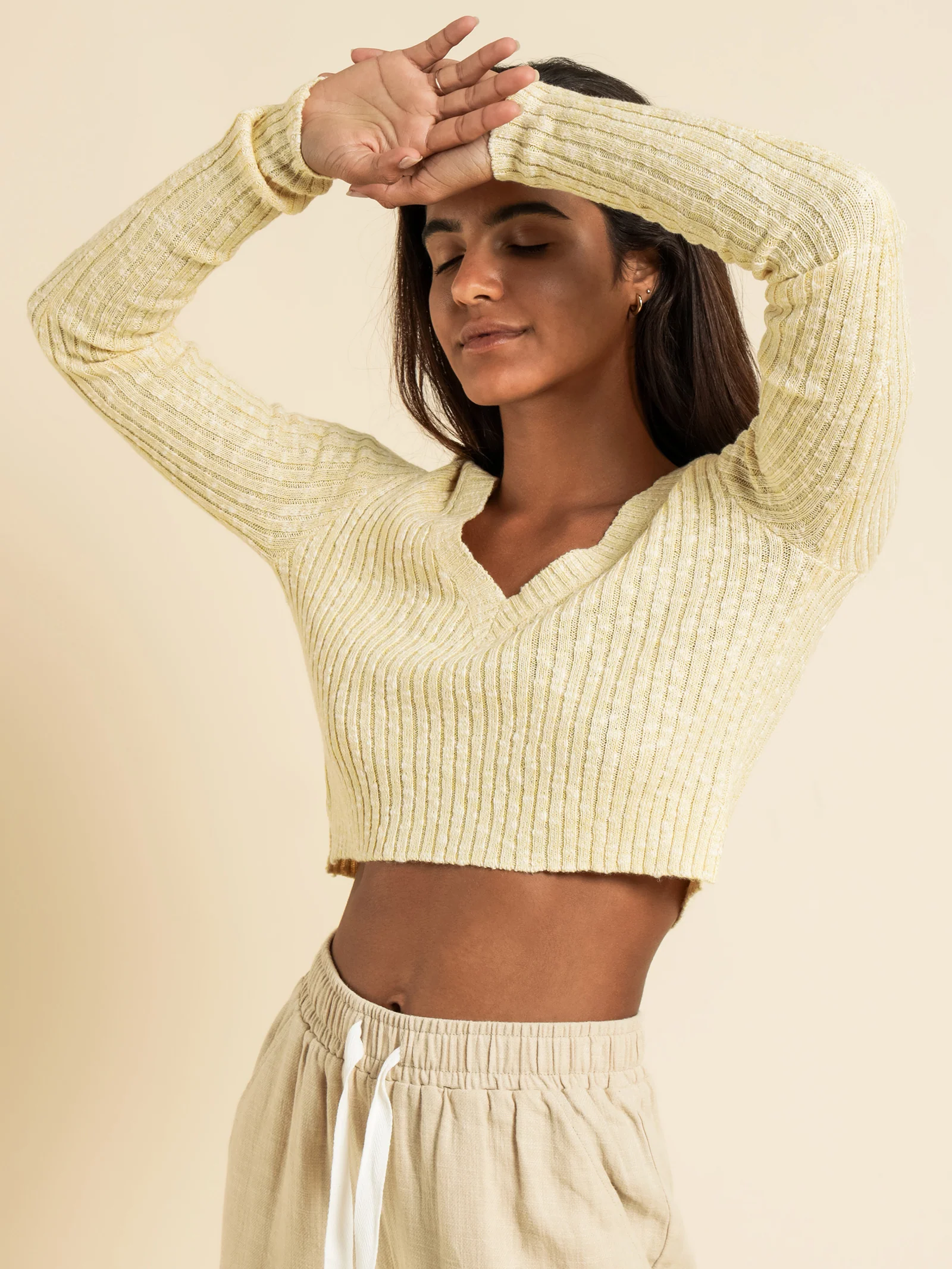 Jamie V Neck Knit