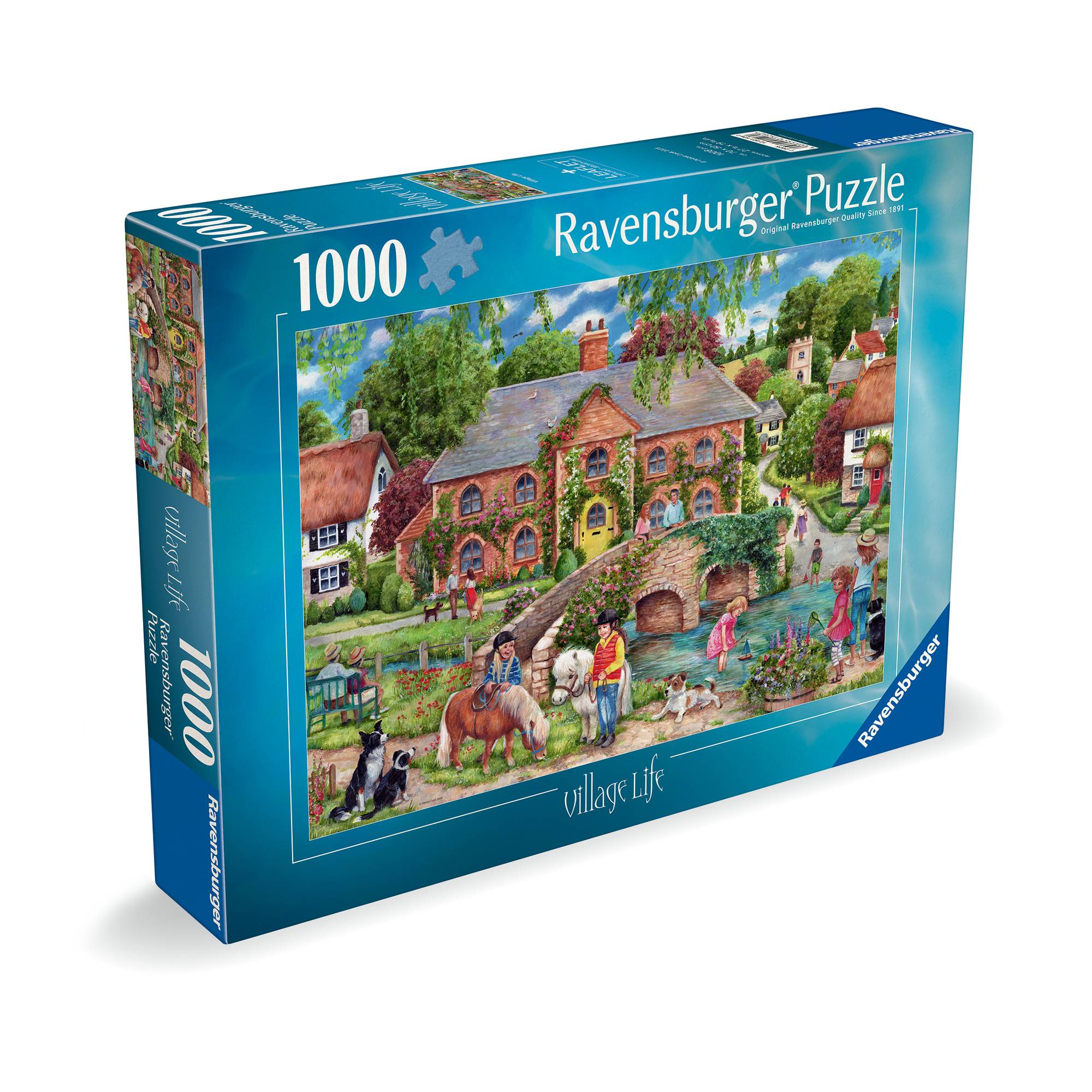 Ravensburger Village Life Jigsaw Puzzle 1000 Pieces