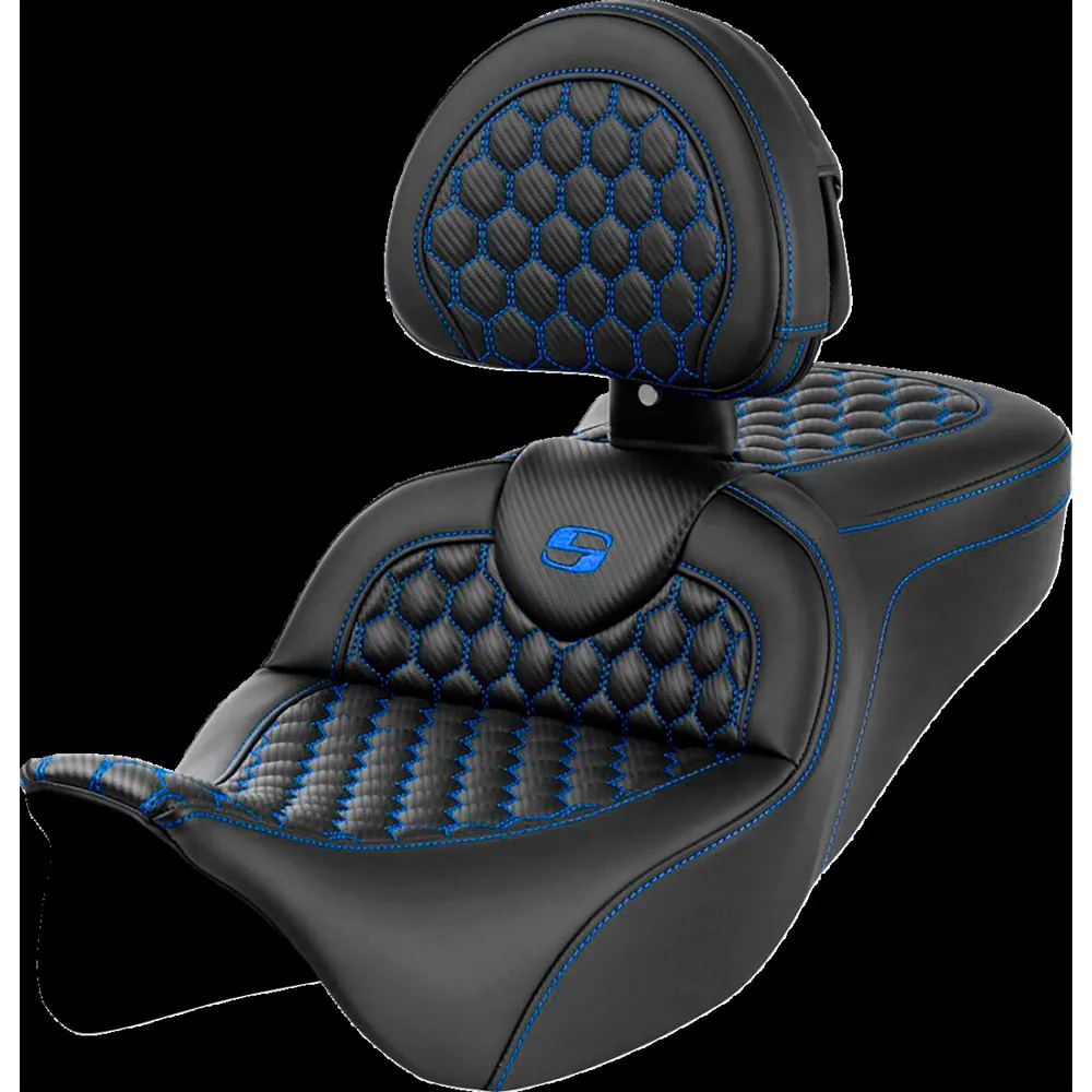 Saddlemen Roadsofa™ Harley Davidson FLH 1868 ABS 21/FLHFB 1868 ABS 23/FLHR 1584 08-11 808-07B-189B1 motorcycle seat