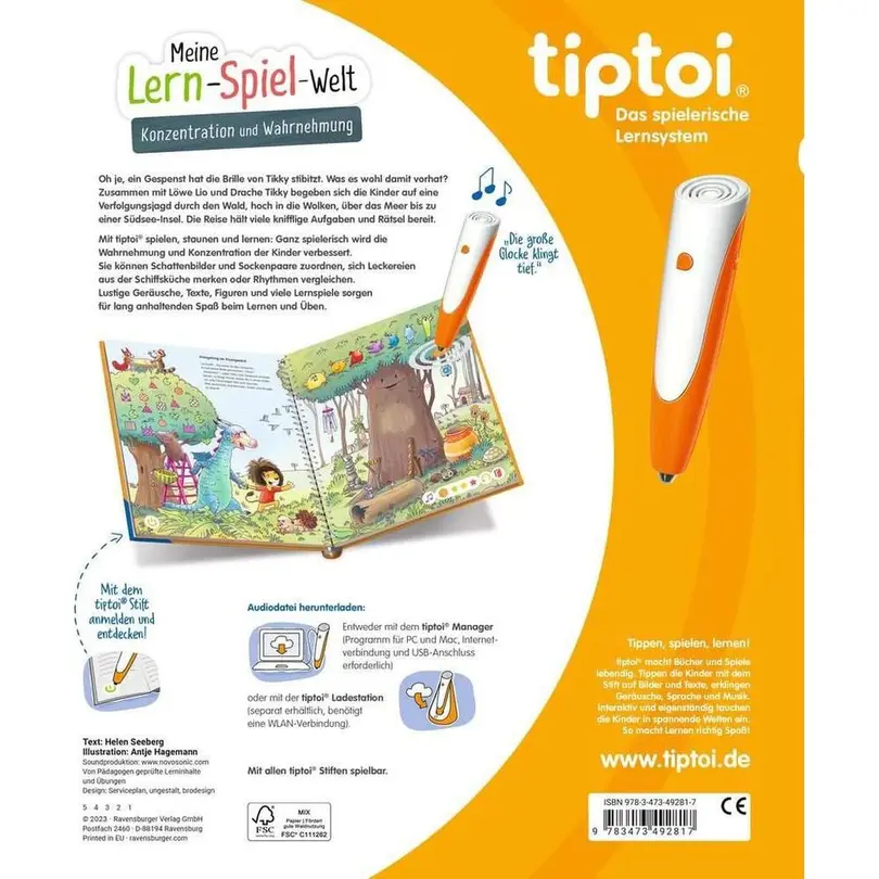 Lernspiel tiptoi