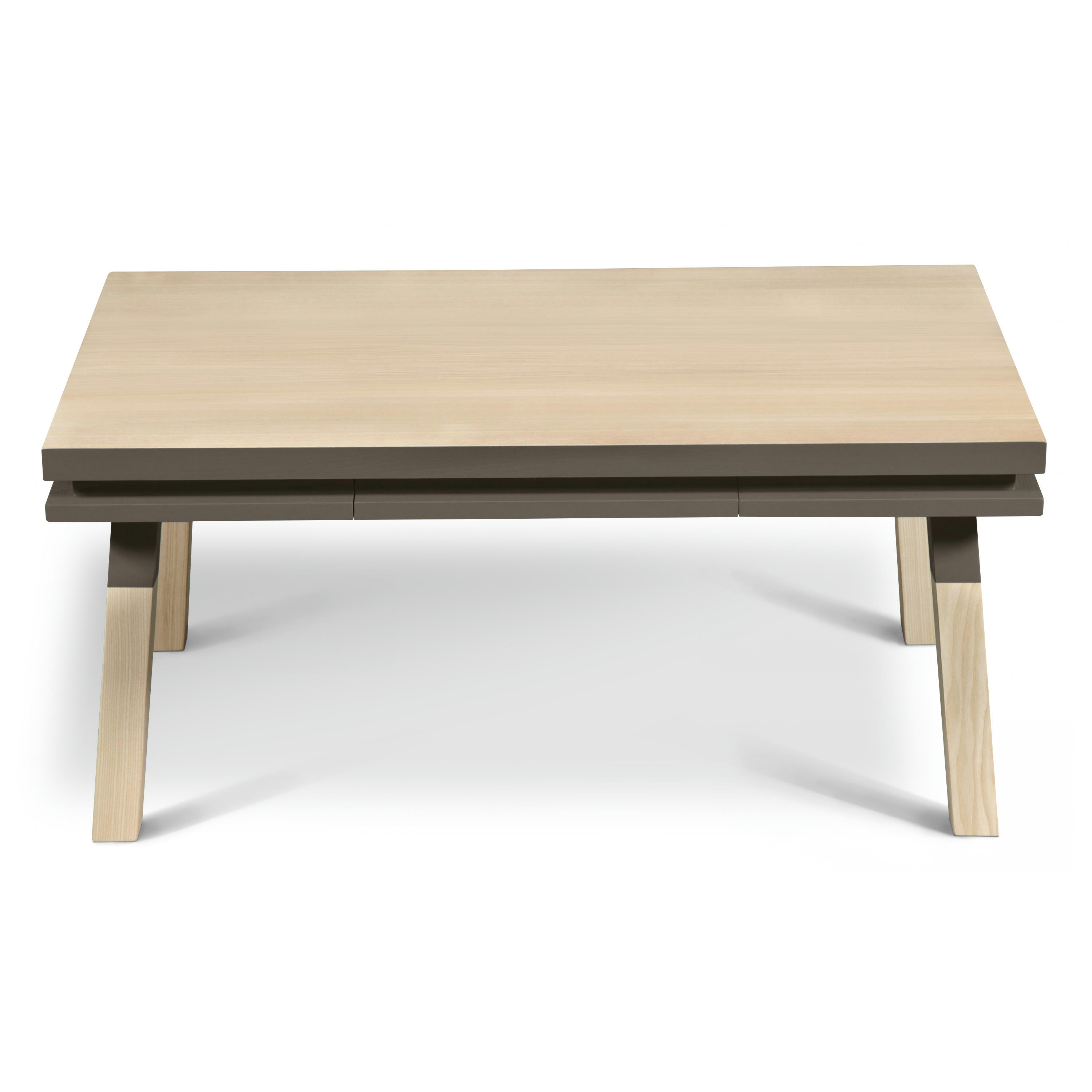 EGEE - Table basse avec tiroir 100 cm, 100% frêne massif