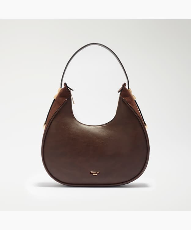 Dedicated Dark Brown - Scoop Shoulder Bag