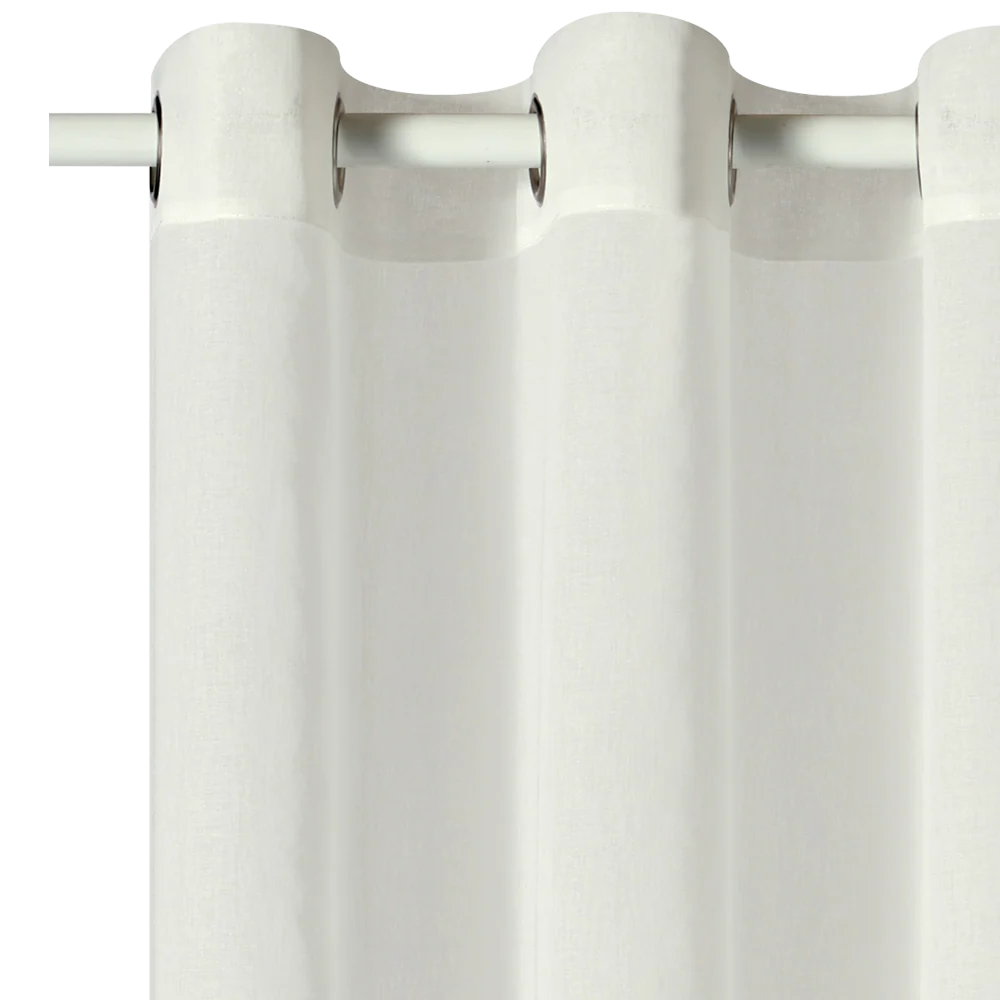 Voilage SELVA coloris blanc 140 x 240 cm