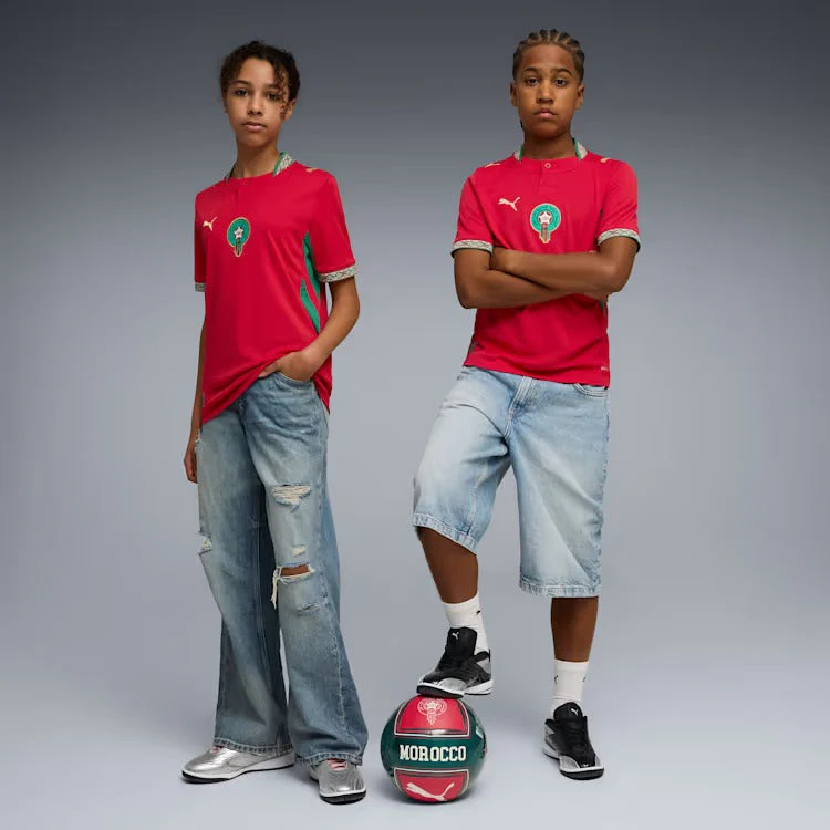 Morocco World Cup 2026 Home Kids Kit