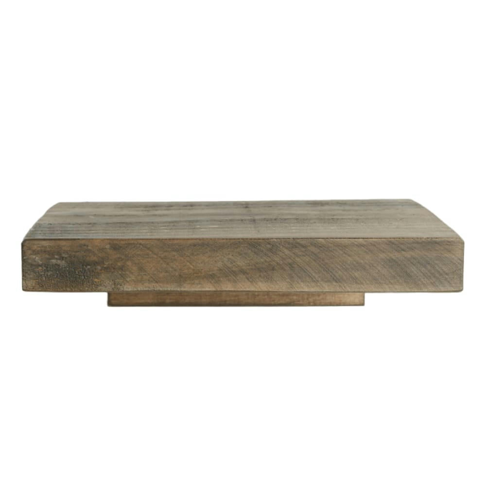 KAPUR - Table de chevet en bois massif de couleur marron