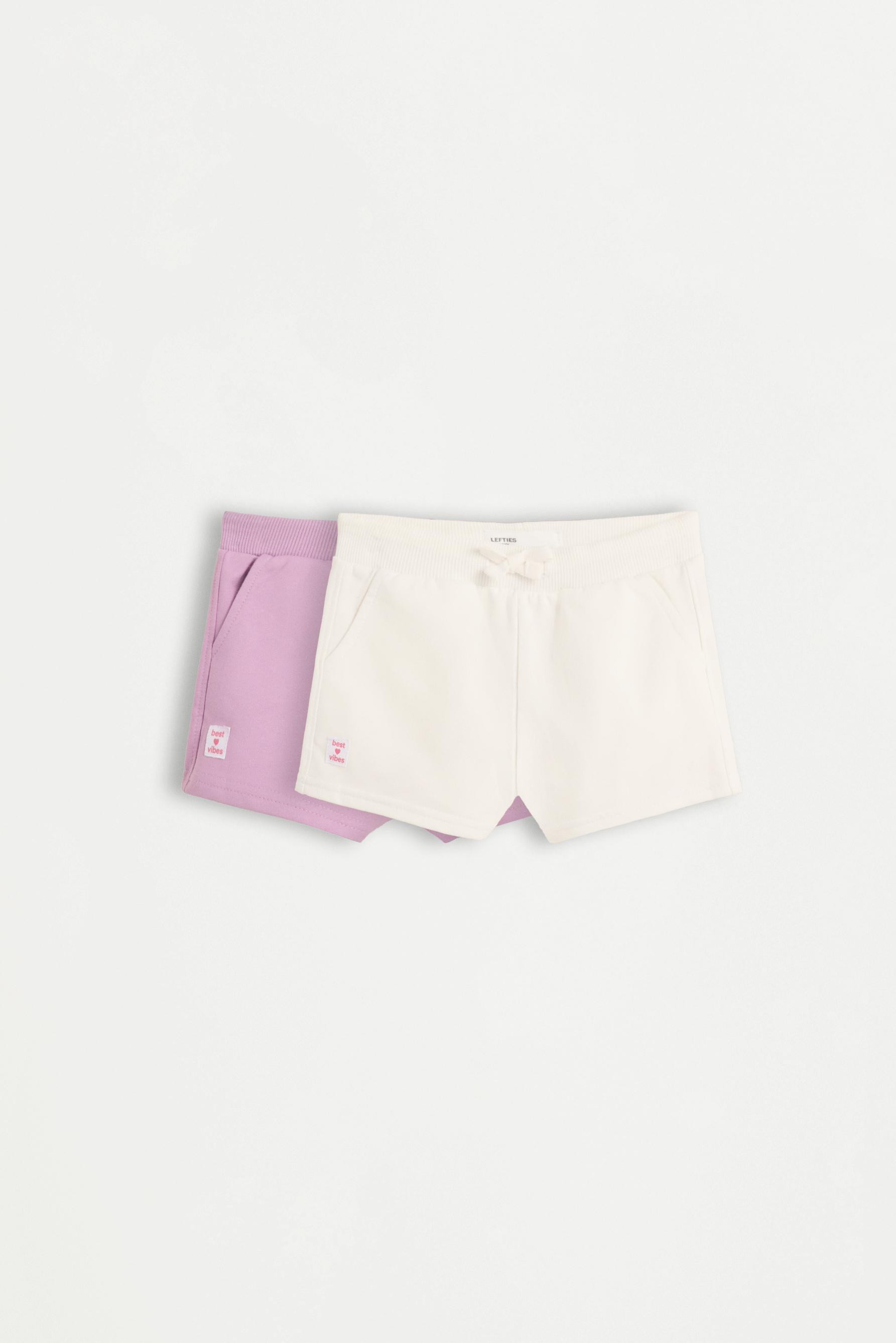 Pack 2 shorts lisos