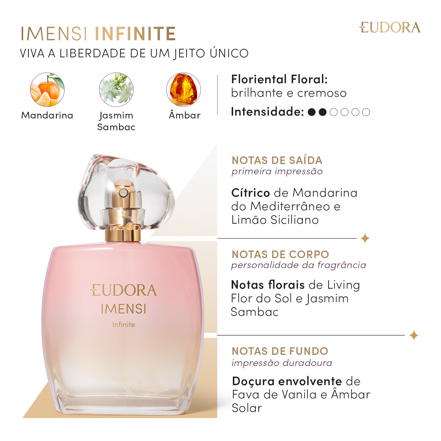 Imensi Infinite Desodorante Colônia 100ml
