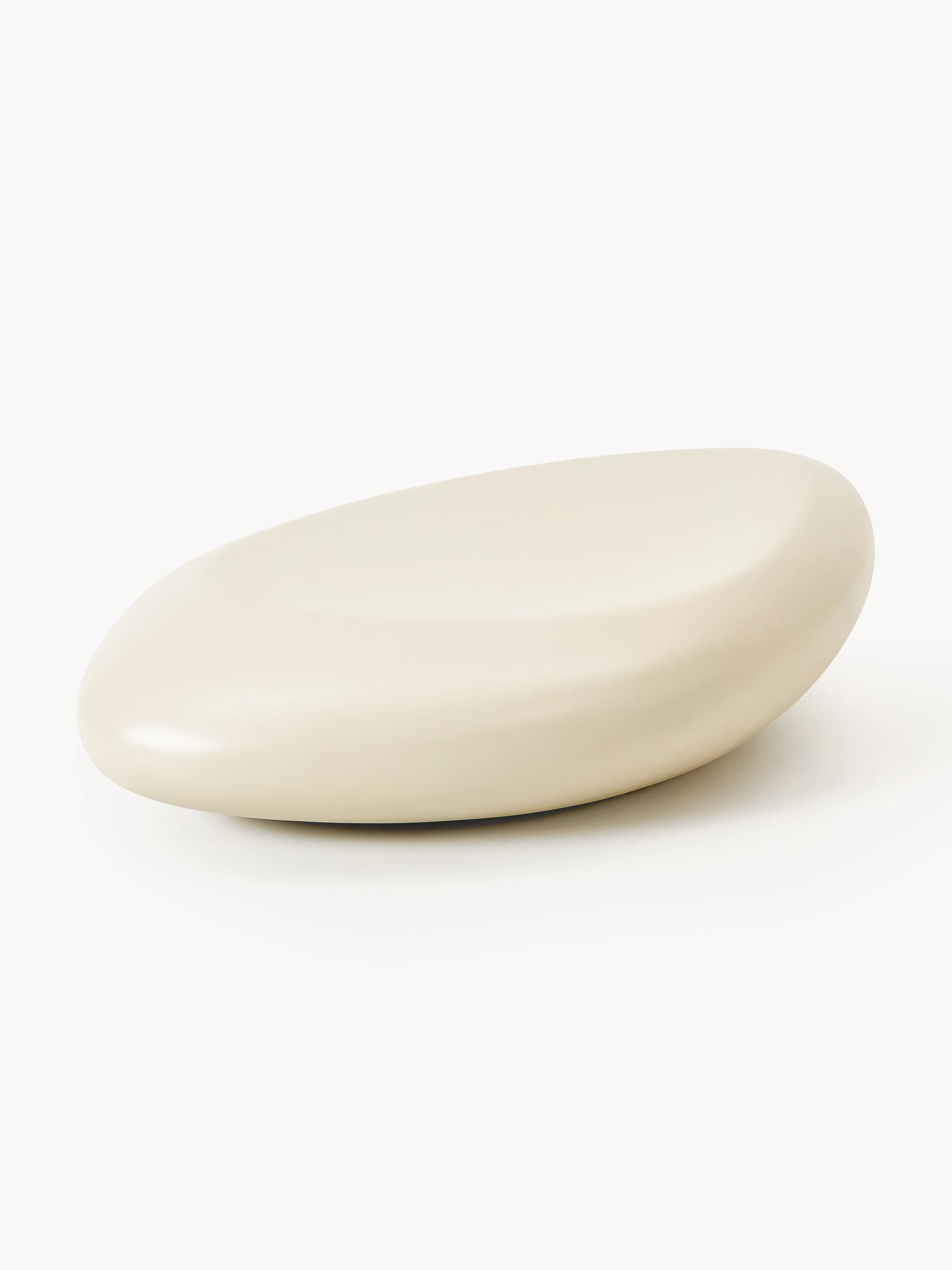 Großer Couchtisch Pietra in organischer Form, B 135 cm