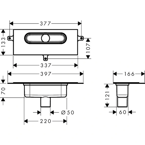 Grundkörper »uBox universal«, , BxH: 16,6 x 14,2 cm