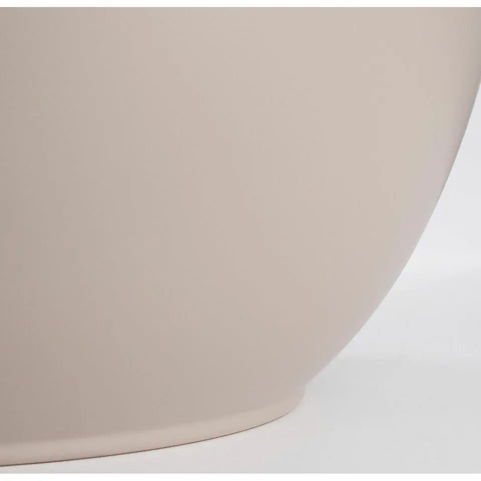 Mica Decorations Bloempot - taupe - keramiek - D12 x H11 cm