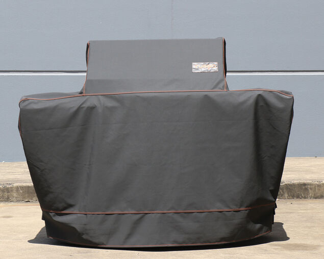 Ziegler & Brown Turbo Q Series Elite 5 Burner BBQ on Cart Cover
