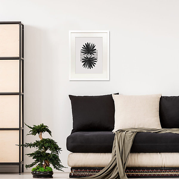Cadre photo 40x50 cm milan blanc avec passe-partout 30x40 cm Fabriqué en France