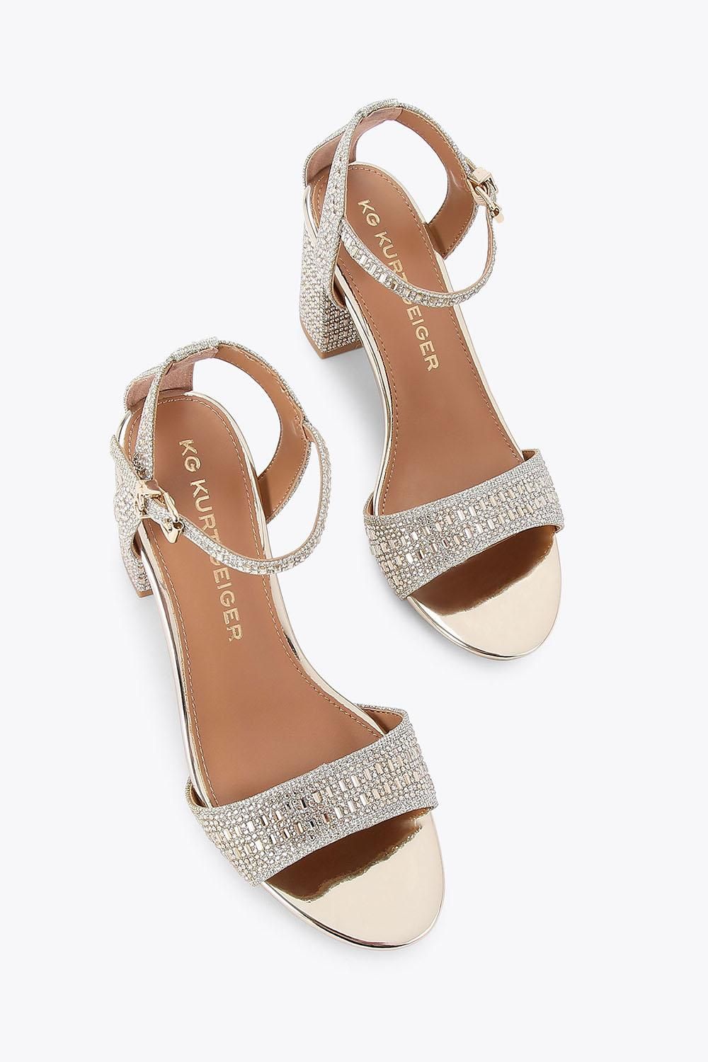 KG Kurt Geiger Fleur Bling' Heels
