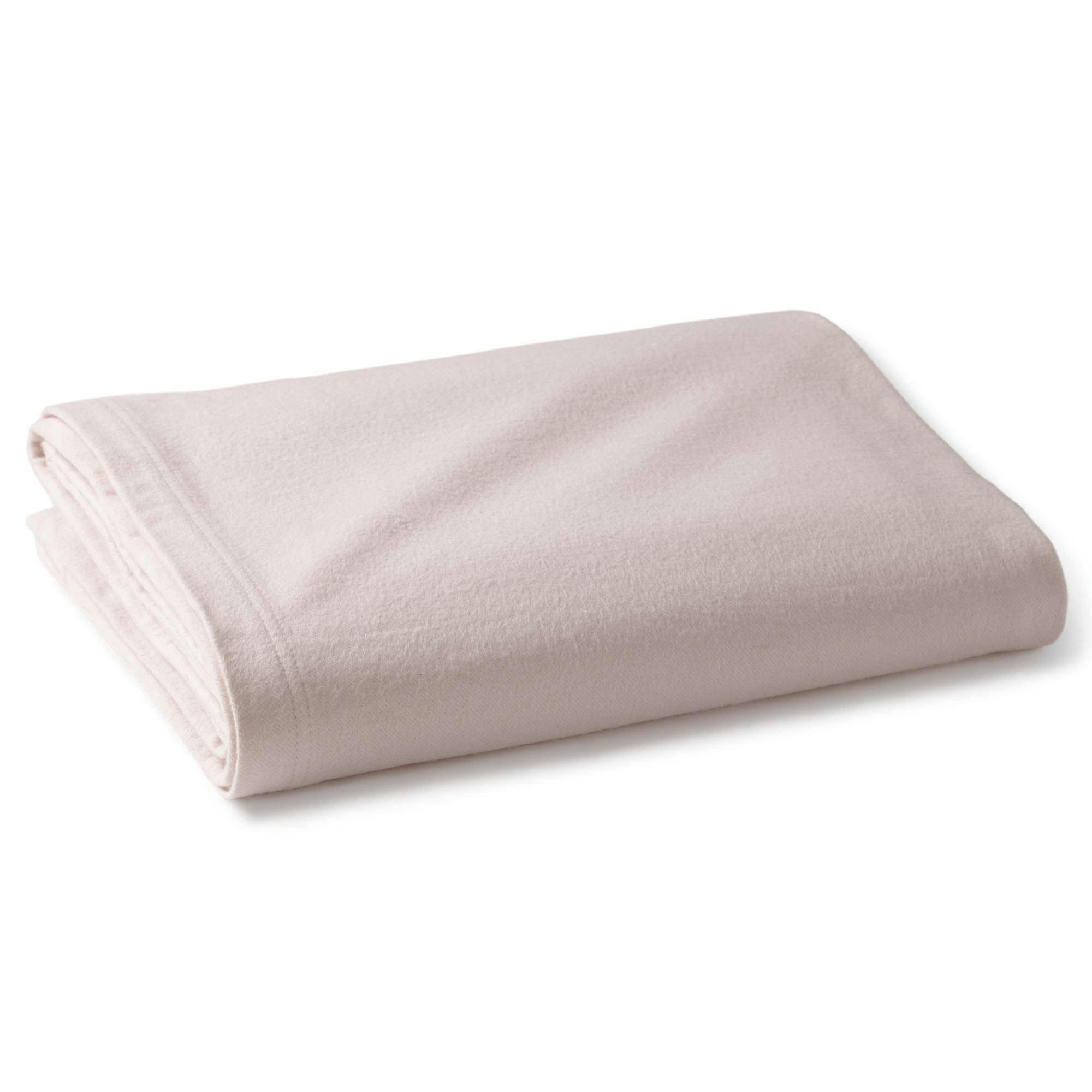 COUVERTURE D'ETE - Couverture tempérée 120x150 gris perle en coton