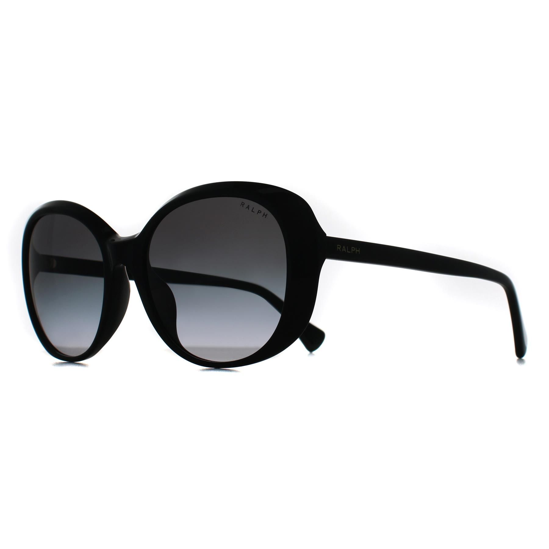 Ralph by Ralph Lauren Round Shiny Black Gradient Grey RA5335U