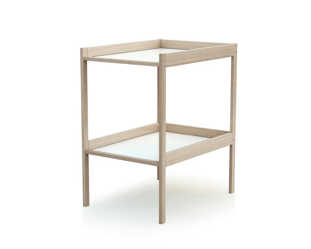 - Table à langer 1 étagère hêtre brut