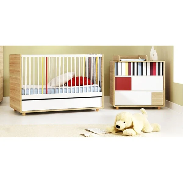 Little Guy Comfort Evolve Children's Convertible 3 in 1 Crib and Youth Bed