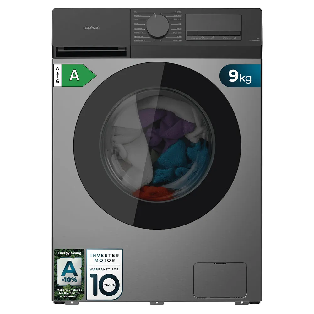 Cecotec Bolero DressCode 9450 front load washing machine