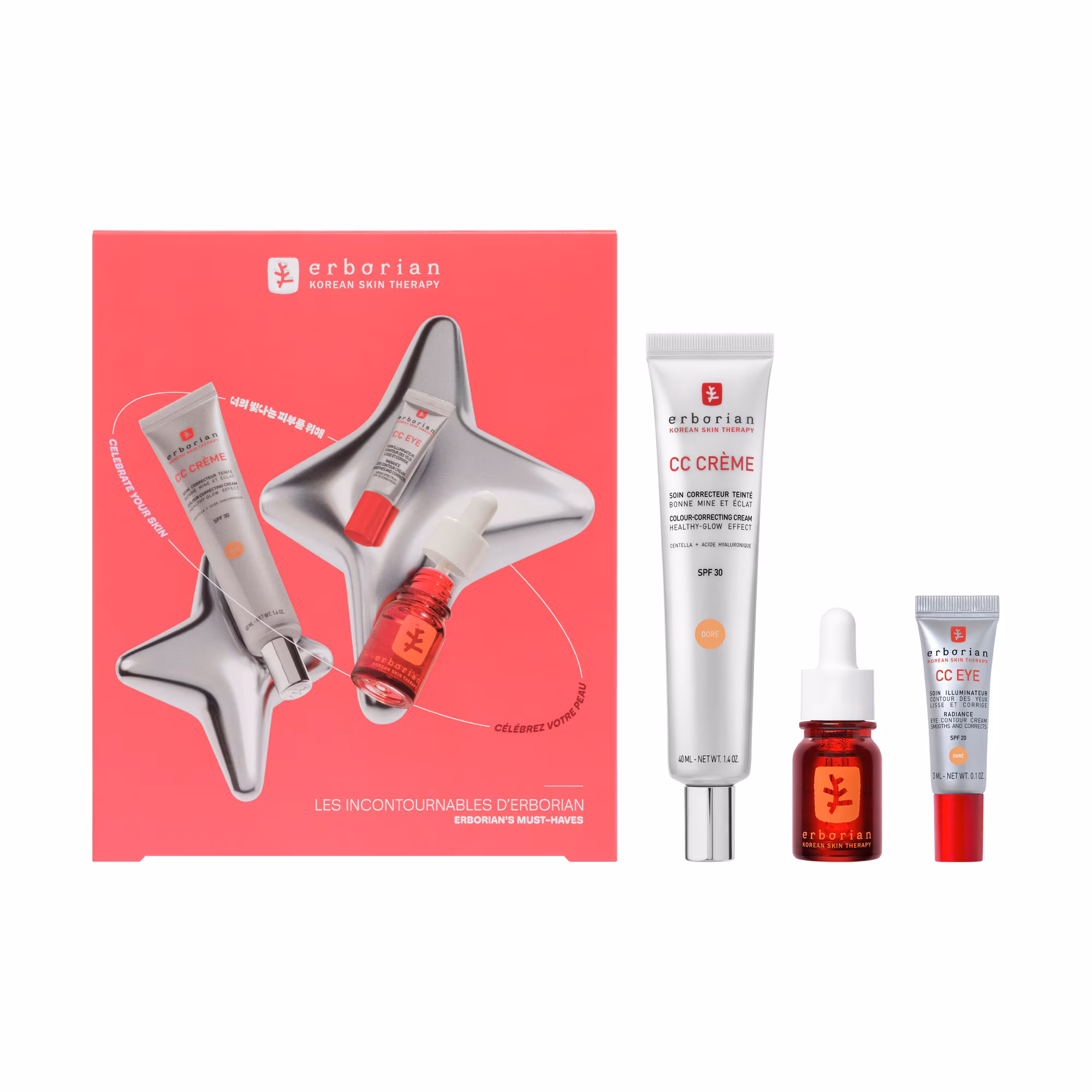 CC DUO X SKIN THERAPY OIL - CLAIRCoffret