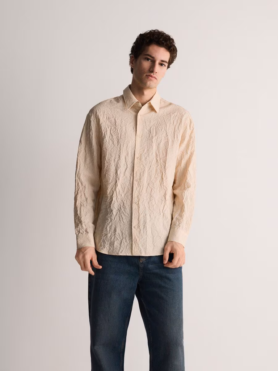 Crushed Effect Shirt