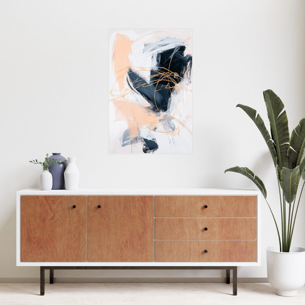 Naklejka na ścianę Feeby Nowoczesna Abstrakcja imitacja farby 20x30