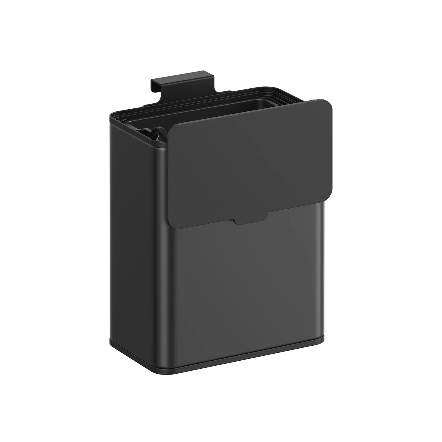 Poubelle de cuisine murale 8L avec couvercle