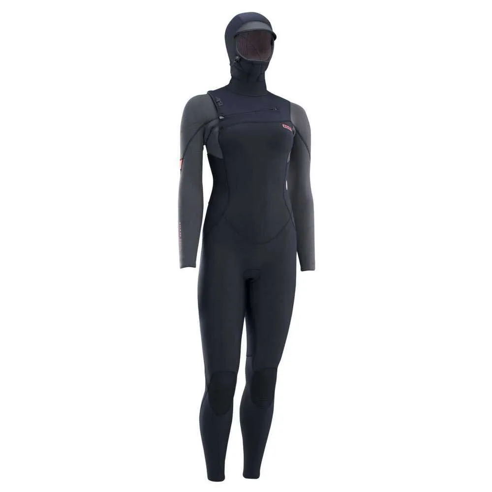 ION Amaze Amp 6/5 mm Woman Long Sleeve Chest Zip Hooded Neoprene Suit