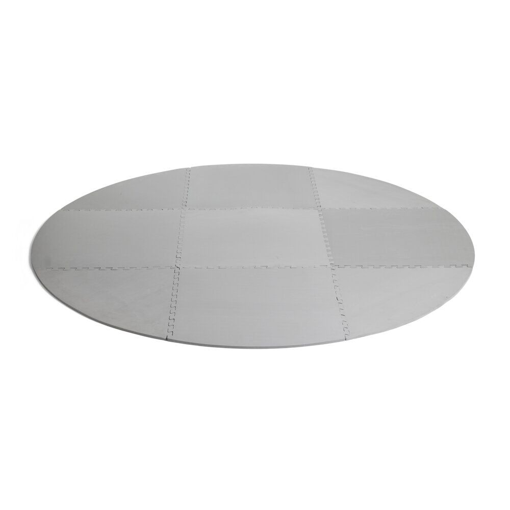 Dalle de protection piscine et spa mousse gris Ø210cm