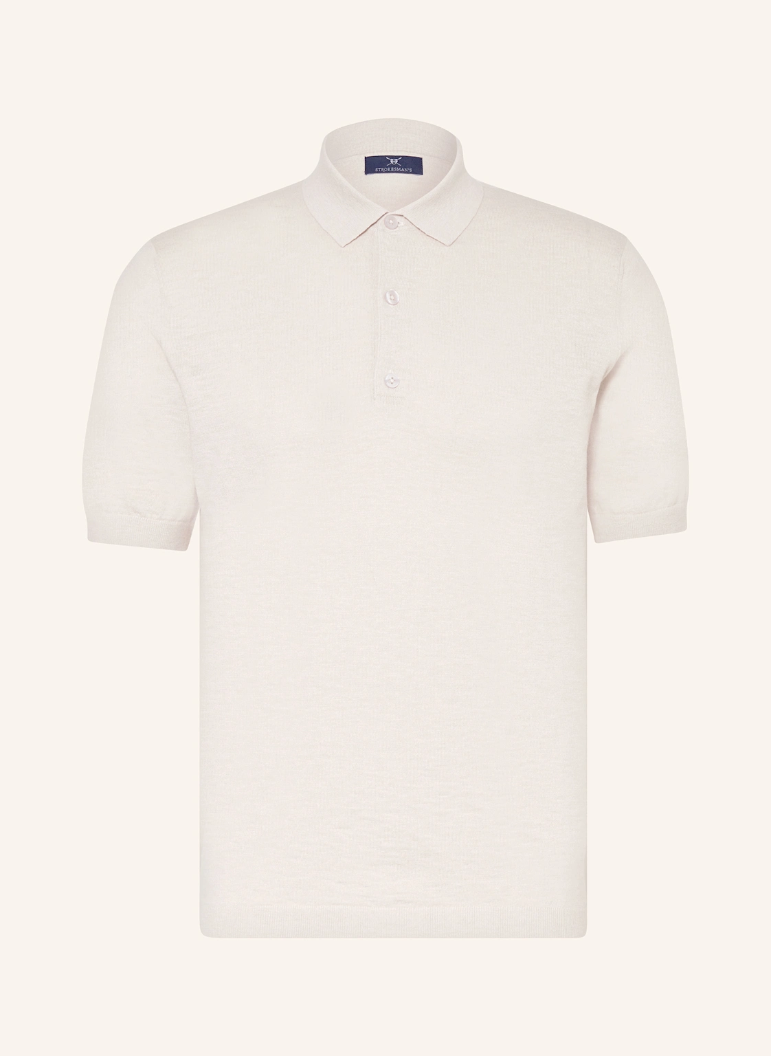 STROKESMAN'S Strick-Poloshirt