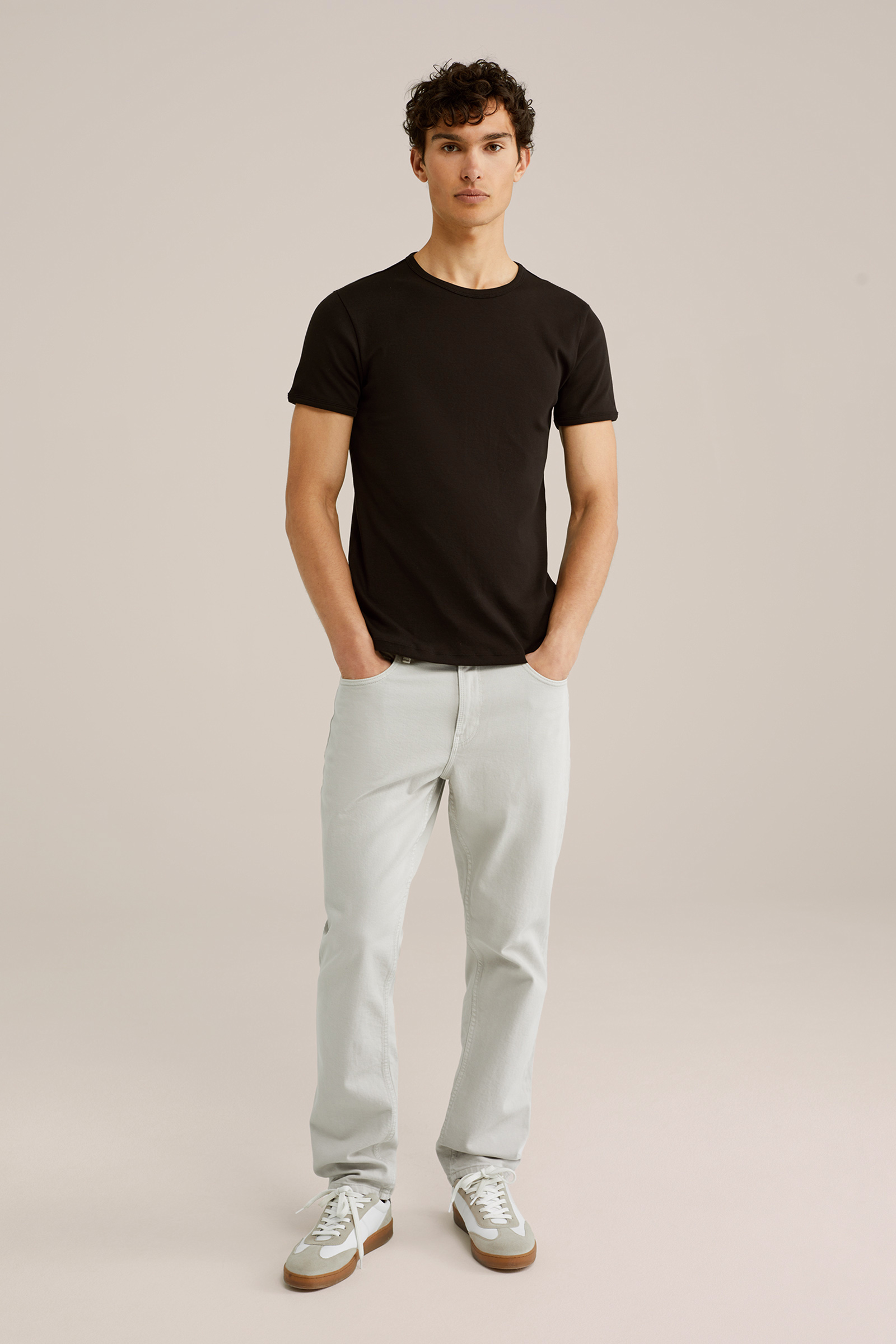 Heren Slim fit T-shirt