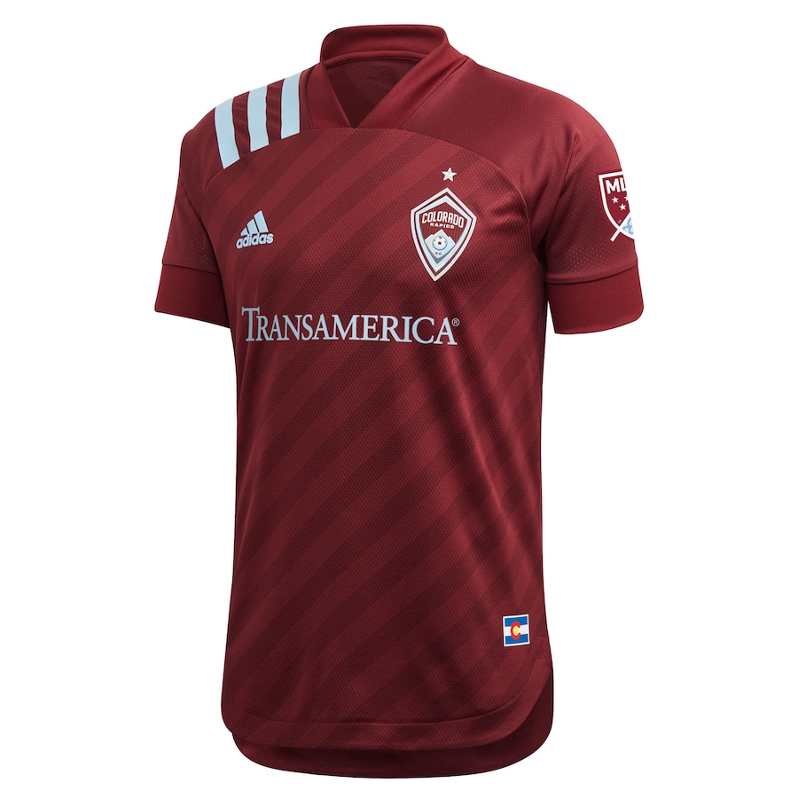 Colorado Rapids adidas 2020 Nine Six Custom Authentic Jersey - Burgundy