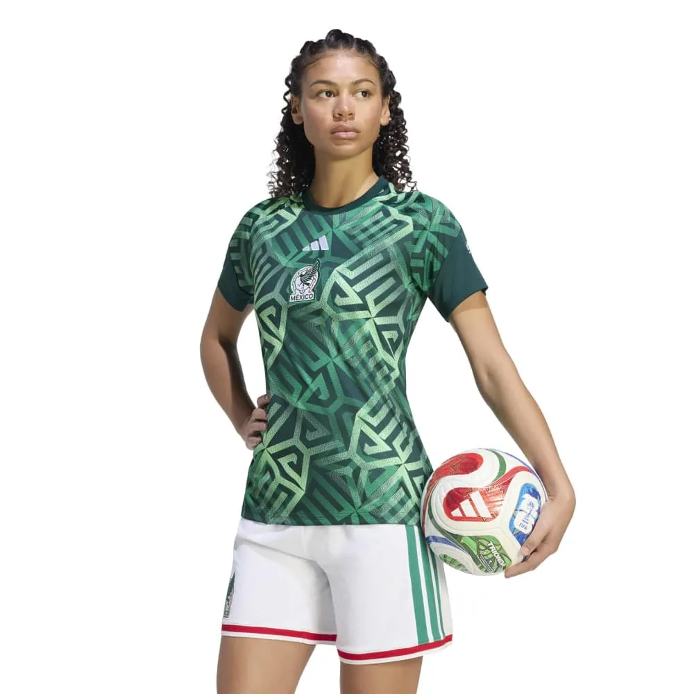 adidas Mexico 26/27 Home pre match Woman Short Sleeve T-Shirt