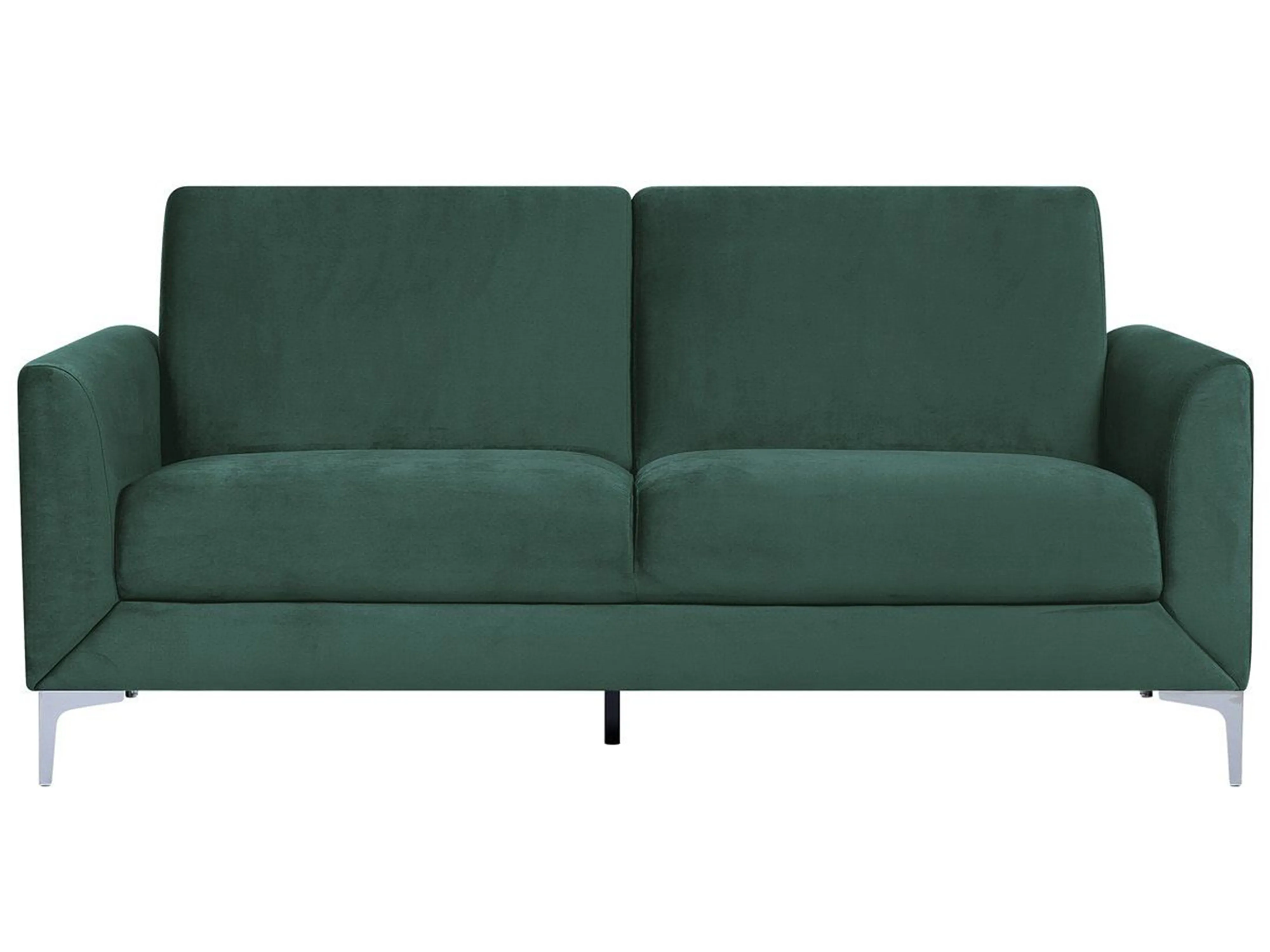 Sofa 2 Seater FENES Velvet Dark Green