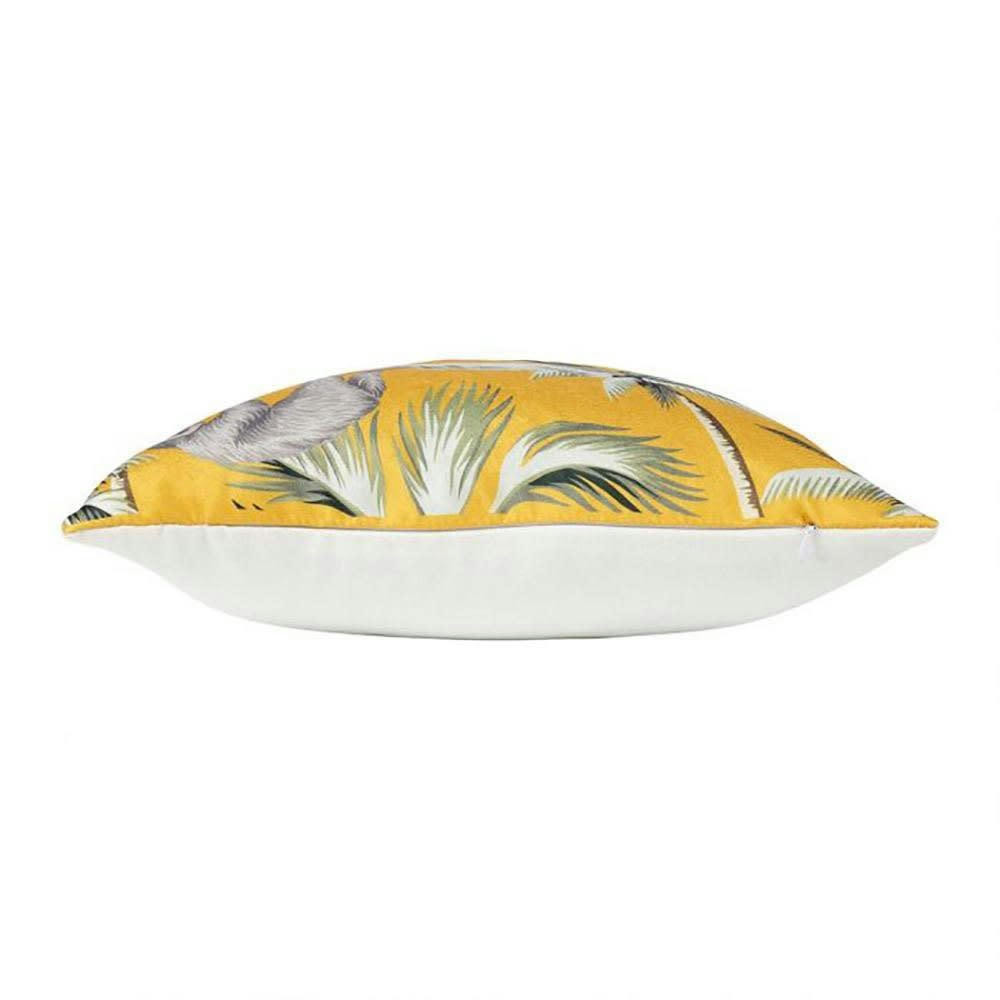 - Housse de coussin Jaune polyester 40 X 40