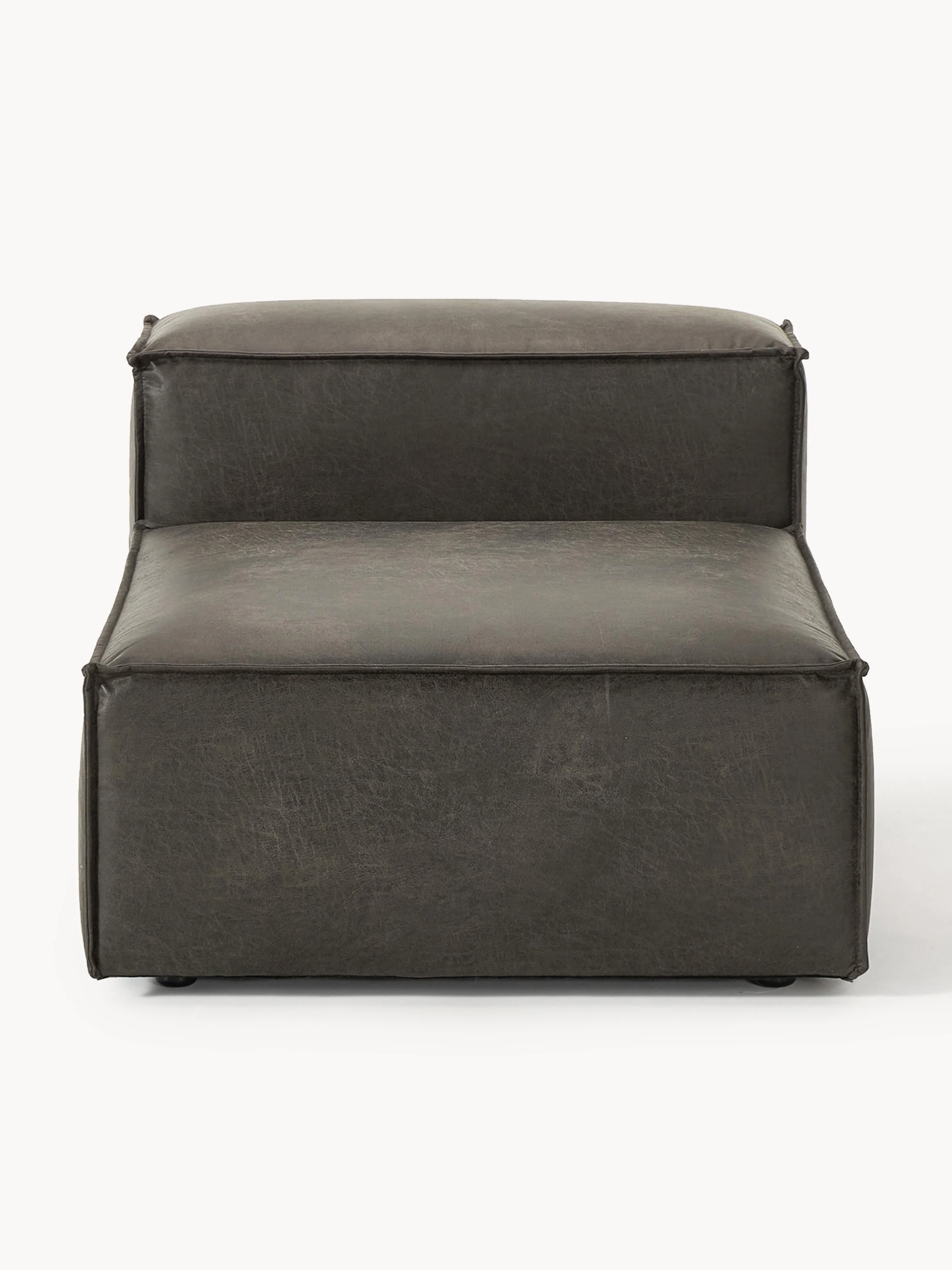 Mittelmodul Lennon aus recyceltem Leder